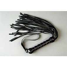 <strong>Чёрный кожаный флоггер с витой ручкой</strong> <br />
Плеть-флоггер с витой ручкой выполнена из натуральной хромовой кожи черного цвета.<div class="charTableblock"><div><span>Материал</span>: кожа</div><div><span>Производитель</span>: Подиум, Россия</div></div> Чёрный кожаный флоггер с витой ручкой
Плеть-флоггер с витой ручкой выполнена из натуральной хромовой кожи черного цвета.