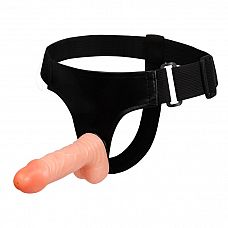 <strong>Поясной фаллос на черных трусиках</strong> <br />
Плотно и комфортно облегает бёдра, способен наградить вас внушительным достоинством с розовой головкой и мягкой мошонкой№  Всё это об этом страпоне, состоящем из регулируемых по Размеру трусиков со штырьком и ультра реалистичной насадки в форме фаллоса.<div class="charTableblock"><div><span>Длина, см</span>: 15</div><div><span>Диаметр, см</span>: 4</div><div><span>Длина, см</span>: 13-16</div><div><span>Диаметр, см</span>: 4</div><div><span>Материал</span>: TPE / TPR</div><div><span>Цвет</span>: телесный</div><div><span>Особенности</span>: комплект; vac-u-lock</div></div> Поясной фаллос на черных трусиках 
Плотно и комфортно облегает бёдра, способен наградить вас внушительным достоинством с розовой головкой и мягкой мошонкой№  Всё это об этом страпоне, состоящем из регулируемых по Размеру трусиков со штырьком и ультра реалистичной насадки в форме фаллоса.