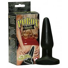 <strong>Черный анальный массажер - 14 см.</strong> <br />
Анальный массажер с присоской у основания.<div class="charTableblock"><div><span>Длина, см</span>: 14.00</div><div><span>Диаметр, см</span>: 4.00</div><div><span>Материал</span>: ПВХ (PVC)</div><div><span>Цвет</span>: черный</div><div><span>Особенности</span>: пробка</div><div><span>Особенности</span>: без вибрации</div><div><span>Длина, см</span>: 13-16</div><div><span>Диаметр, см</span>: 4</div></div> Черный анальный массажер - 14 см.
Анальный массажер с присоской у основания.