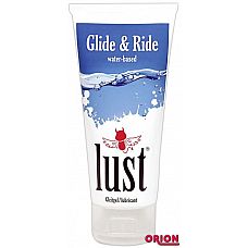 <strong>Вагинальная смазка на водной основе LUST Glide Ride - 50 мл. </strong> <br />
LUST! Классическая немецкая гель смазка на водной основе.<div class="charTableblock"><div><span>Основа</span>: водная</div><div><span>Особенности</span>: для секс игрушек; вагинальная; без запаха</div><div><span>Объем, мл</span>: 30-59</div><div><span>Объем, мл</span>: 50</div></div> Вагинальная смазка на водной основе LUST Glide Ride - 50 мл.
LUST! Классическая немецкая гель смазка на водной основе.