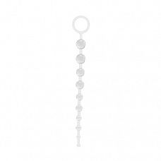 <strong>Прозрачная анальная цепочка с колечком JAMMY JELLY ANAL 10 BEADS CRYSTAL - 32 см.</strong> <br />
Прозрачная анальная цепочка с колечком JAMMY JELLY ANAL 10 BEADS CRYSTAL.<div class="charTableblock"><div><span>Длина, см</span>: 32</div><div><span>Материал</span>: ПВХ (PVC)</div><div><span>Цвет</span>: прозрачный</div><div><span>Особенности</span>: цепочки, бусы</div><div><span>Особенности</span>: без вибрации</div><div><span>Длина, см</span>: 25 и более</div></div> Прозрачная анальная цепочка с колечком JAMMY JELLY ANAL 10 BEADS CRYSTAL - 32 см.
Прозрачная анальная цепочка с колечком JAMMY JELLY ANAL 10 BEADS CRYSTAL.