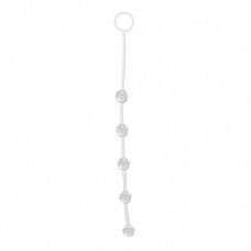 <strong>Прозрачная анальная цепочка с 5 шариками JAMMY JELLY ANAL 5 BEADS CRYSTALL - 38 см.</strong> <br />
Прозрачная анальная цепочка с 5 шариками JAMMY JELLY ANAL 5 BEADS CRYSTALL.<div class="charTableblock"><div><span>Длина, см</span>: 38</div><div><span>Диаметр, см</span>: 2</div><div><span>Материал</span>: ПВХ (PVC)</div><div><span>Цвет</span>: прозрачный</div><div><span>Особенности</span>: шарики</div><div><span>Особенности</span>: без вибрации</div><div><span>Длина, см</span>: 25 и более</div><div><span>Диаметр, см</span>: 2</div></div> Прозрачная анальная цепочка с 5 шариками JAMMY JELLY ANAL 5 BEADS CRYSTALL - 38 см.
Прозрачная анальная цепочка с 5 шариками JAMMY JELLY ANAL 5 BEADS CRYSTALL.