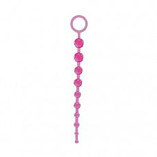<strong>Розовая анальная цепочка с 10 шариками JAMMY JELLY ANAL 10 BEADS - 32 см.</strong> <br />
Розовая анальная цепочка с 10 шариками JAMMY JELLY ANAL 10 BEADS.<div class="charTableblock"><div><span>Длина, см</span>: 32</div><div><span>Материал</span>: ПВХ (PVC)</div><div><span>Цвет</span>: красный/розовый</div><div><span>Особенности</span>: цепочки, бусы</div><div><span>Особенности</span>: без вибрации</div><div><span>Длина, см</span>: 25 и более</div></div> Розовая анальная цепочка с 10 шариками JAMMY JELLY ANAL 10 BEADS - 32 см.
Розовая анальная цепочка с 10 шариками JAMMY JELLY ANAL 10 BEADS.