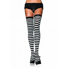 <strong>Полосатые чулочки Leg Avenue</strong> <br />
Полосатые чулочки, которым позавидовала бы и Алиса в стране чудес! Станут безупречным завершением, как карнавального костюма, так и образа для отвязной вечеринки! Любите быть в центре внимания, тогда эти полосатые чулочки от Leg Avenue для Вас! <div class="charTableblock"><div><span>Размер</span>: 1X (50-52); 2X (52-54); 3X (54-56)</div><div><span>Цвет</span>: черный</div><div><span>Производитель</span>: Leg Avenue, США</div><div><span>В наличии</span>: XL-1X-2X, черный с белым</div></div> Полосатые чулочки Leg Avenue
Полосатые чулочки, которым позавидовала бы и Алиса в стране чудес! Станут безупречным завершением, как карнавального костюма, так и образа для отвязной вечеринки! Любите быть в центре внимания, тогда эти полосатые чулочки от Leg Avenue для Вас!