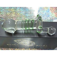 <strong>Стеклянная анальная пробка с ручкой и зелёной спиралью</strong> <br />
Стеклянная анальная пробка с ручкой и зелёной спиралью.<div class="charTableblock"><div><span>Длина, см</span>: 15.00</div><div><span>Диаметр, см</span>: 4.00</div><div><span>Материал</span>: силикон</div><div><span>Длина, см</span>: 13-16</div><div><span>Диаметр, см</span>: 4</div></div> Стеклянная анальная пробка с ручкой и зелёной спиралью
Стеклянная анальная пробка с ручкой и зелёной спиралью.