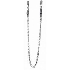 <strong>Зажимы на соски с серебристой цепочкой Ouch! </strong> <br />
Металлическая цепочка на соски с зажимами идеальный аксессуар для БДСМ игр, чтобы получить неземное удовольствие от стимуляции груди.<div class="charTableblock"><div><span>Производитель</span>: OUCH by Shots Media BV, Нидерланды</div></div> Зажимы на соски с серебристой цепочкой Ouch!
Металлическая цепочка на соски с зажимами идеальный аксессуар для БДСМ игр, чтобы получить неземное удовольствие от стимуляции груди.