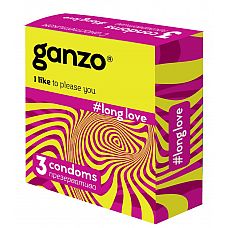 <strong>Презервативы с анестетиком для продления удовольствия Ganzo Long Love - 3 шт.</strong> <br />
Прозрачные презервативы Ganzo Long Love цилиндрической формы с накопителем, силиконовой смазкой и бензокаином для пролонгирующего эффекта.<div class="charTableblock"><div><span>Производитель</span>: Ganzo, Великобритания</div></div> Презервативы с анестетиком для продления удовольствия Ganzo Long Love - 3 шт.
Прозрачные презервативы Ganzo Long Love цилиндрической формы с накопителем, силиконовой смазкой и бензокаином для пролонгирующего эффекта.