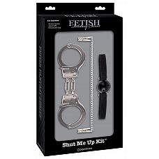     Fetish Fantasy Limited Edition Shut Me Up Kit - Black . 
   BDSM-     Fetish Fantasy Series Limited Edition,       " ".