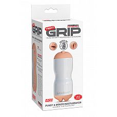  - Pipedream Extreme Toyz Tight Grip Pussy & Mouth Masturbator 
 - Pipedream Extreme Toyz Tight Grip Pussy & Mouth Masturbator          ,    .