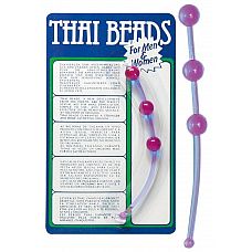 <strong>Фиолетовая анальная цепочка Thai beads - 15,5 см.</strong> <br />
Эта анальная цепочка из трех шариков сделана из гладкого, приятного на ощупь материала.<div class="charTableblock"> </div> Фиолетовая анальная цепочка Thai beads - 15,5 см.
Эта анальная цепочка из трех шариков сделана из гладкого, приятного на ощупь материала.