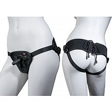 <strong>Трусы для страпона Dark play со шнуровкой </strong> <br />
<div class="charTableblock"><div><span>Особенности</span>: трусики; vac-u-lock; harness</div></div> Трусы для страпона Dark play со шнуровкой