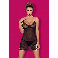 <strong>Полупрозрачная сорочка Subtelia с лифом на косточках</strong> <br />
Полупрозрачная сорочка Subtelia с лифом на косточках.<div class="charTableblock"><div><span>Размер</span>: S (42-44); M (44-46)</div><div><span>Цвет</span>: черный</div><div><span>Производитель</span>: Obsessive, Польша</div><div><span>В наличии</span>: S-M, черный</div></div> Полупрозрачная сорочка Subtelia с лифом на косточках
Полупрозрачная сорочка Subtelia с лифом на косточках.