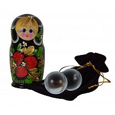 <strong>Стеклянные вагинальные шарики в футляре-матрёшке</strong> <br />
Стеклянные вагинальные шарики, выполненные из отличного итальянского стекла, помогут держать в тонусе мышцы малого таза, а также получать массу приятных сексуальных ощущений.<div class="charTableblock"><div><span>Материал</span>: стекло</div><div><span>Диаметр, см</span>: 3.00</div><div><span>Диаметр, см</span>: 3</div><div><span>Производитель</span>: Sitabella, Россия</div></div> Стеклянные вагинальные шарики в футляре-матрёшке 
Стеклянные вагинальные шарики, выполненные из отличного итальянского стекла, помогут держать в тонусе мышцы малого таза, а также получать массу приятных сексуальных ощущений.