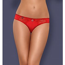 <strong>Трусики Heartina с кружевами и подвеской-сердечком</strong> <br />
Трусики из стрейч-атласного кружева, спереди трусики украшены подвеской со стразами в форме сердечка.<div class="charTableblock"><div><span>Размер</span>: S (42-44); M (44-46)</div><div><span>Цвет</span>: красный, розовый</div><div><span>Производитель</span>: Obsessive, Польша</div><div><span>В наличии</span>: S-M, красный</div></div> Трусики Heartina с кружевами и подвеской-сердечком
Трусики из стрейч-атласного кружева, спереди трусики украшены подвеской со стразами в форме сердечка.