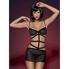 <strong>Прозрачная сорочка Bondy с цепочками</strong> <br />
Полупрозрачная сорочка, на тонких бретелях.<div class="charTableblock"><div><span>Размер</span>: 1X (50-52)</div><div><span>Цвет</span>: черный</div><div><span>Производитель</span>: Obsessive, Польша</div><div><span>В наличии</span>: XXL, черный</div></div> Прозрачная сорочка Bondy с цепочками
Полупрозрачная сорочка, на тонких бретелях.