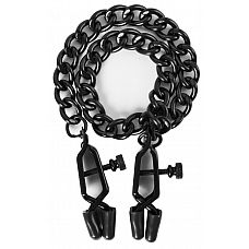 <strong>Чёрные зажимы на соски Alabama Crossover Nipple Clamps с цепью</strong> <br />
Чёрные зажимы на соски Alabama Crossover Nipple Clamps с цепью.<div class="charTableblock"><div><span>Производитель</span>: Blush Novelties, США</div></div> Чёрные зажимы на соски Alabama Crossover Nipple Clamps с цепью
Чёрные зажимы на соски Alabama Crossover Nipple Clamps с цепью.