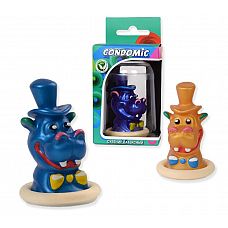 <strong>Сувенирный латексный презерватив Бегемот </strong> <br />
Поднять настроение и удивить своих друзей и знакомых, легко и просто, достаточно лишь подарить небольшой яркий латексный сувенир.<div class="charTableblock"><div><span>Производитель</span>: Sitabella, Россия</div></div> Сувенирный латексный презерватив Бегемот
Поднять настроение и удивить своих друзей и знакомых, легко и просто, достаточно лишь подарить небольшой яркий латексный сувенир.