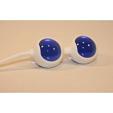 <strong>Сине-белые вагинальные шарики со смещённым центром тяжести</strong> <br />
Вагинальные шарики для тренировки интимных мышц - шарики из стекла, оболочка из силикона.<div class="charTableblock"><div><span>Диаметр, см</span>: 3.30</div><div><span>Диаметр, см</span>: 3</div><div><span>Производитель</span>: 4sexdreaM, Китай</div></div> Сине-белые вагинальные шарики со смещённым центром тяжести 
Вагинальные шарики для тренировки интимных мышц - шарики из стекла, оболочка из силикона.