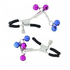 <strong>Зажимы на соски с цветными бубенцами</strong> <br />
Зажимы на соски с цветными бубенцами.<div class="charTableblock"><div><span>Производитель</span>: Dream Toys, Китай</div></div> Зажимы на соски с цветными бубенцами
Зажимы на соски с цветными бубенцами.