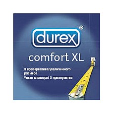 ������������ �������� ������� DUREX  COMFORT XL, 3 ��. 
������������ ������ ������������ ������� �� ������������ �������.