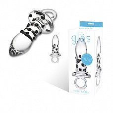 <strong>Пробка ручного изготовления PACIFIER</strong> <br />
Мини-пробочка из прозрачного стекла с объемными точками на стволе.<div class="charTableblock"> </div> Пробка ручного изготовления PACIFIER
Мини-пробочка из прозрачного стекла с объемными точками на стволе.