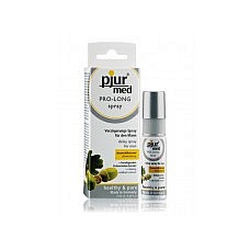 <strong>Пролонгирующий Спрей Pjur Med Pro-Long Spray 20ml</strong> <br />
Действенный продукт для мужчин с пролонгирующим эффектом: активный ингредиент - дубильная кислота полученная из коры дуба, снижает чувствительность.<div class="charTableblock"> </div> Пролонгирующий Спрей Pjur Med Pro-Long Spray 20ml
Действенный продукт для мужчин с пролонгирующим эффектом: активный ингредиент - дубильная кислота полученная из коры дуба, снижает чувствительность.