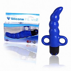 <strong>Массажер для простаты P.E. VIBE</strong> <br />
Водонепроницаемый стимулятор синего цвета для мужчин.<div class="charTableblock"><div><span>Длина, см</span>: 19.2</div><div><span>Диаметр, см</span>: 4</div><div><span>Материал</span>: силикон</div><div><span>Цвет</span>: другой</div><div><span>Особенности</span>: массажер простаты</div><div><span>Особенности</span>: с вибрацией</div><div><span>Длина, см</span>: 17-20</div><div><span>Диаметр, см</span>: 4</div></div> Массажер для простаты P.E. VIBE
Водонепроницаемый стимулятор синего цвета для мужчин.