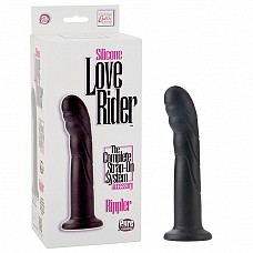 <strong>Черный силиконовый дилдо для страпона RIPPLER</strong> <br />
Силиконовый дилдо черного цвета со слегка изогнутой головкой и кольцевидными текстурами по площади ствола.<div class="charTableblock"><div><span>Длина, см</span>: 18.5</div><div><span>Диаметр, см</span>: 3.75</div><div><span>Длина, см</span>: 17-20</div><div><span>Диаметр, см</span>: 3</div><div><span>Материал</span>: силикон</div><div><span>Цвет</span>: черный</div><div><span>Особенности</span>: насадка; harness</div></div> Черный силиконовый дилдо для страпона RIPPLER
Силиконовый дилдо черного цвета со слегка изогнутой головкой и кольцевидными текстурами по площади ствола.