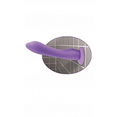  ELITE VIBRATING 7` DILDO PURPLE 451212PD 
 ,     .