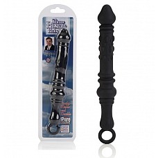 <strong>Силиконовый массажер простаты Silicone Prostate Probe</strong> <br />
Достаточно большой массажер простаты из чистейшего силикона, одобренный известнейшим мировым сексологом, доктором Джоэлом Капланом (Dr. Joel Kaplan). Наконечник массажера закруглен и позволяет без особых проблем его вводить. Многообразие форм и текстур данного массажера-пробочки позволяет почувствовать обилие ощущений от использования всего одной игрушки. Пробочка имеет оtpeзок с выпуклыми точками различных Размеров, а также несколько колец, увеличивающих диаметр пробочки. На конце массажер имеет кольцо, позволяющее комфортно втягивать и вытягивать игрушку. Благодаря высококачественному материалу игрушка абсолютно гипоаллергенна, а также обладает отличной гибкостью и долговечностью. <div class="charTableblock"><div><span>Длина, см</span>: 19.75</div><div><span>Диаметр, см</span>: 3.25</div><div><span>Материал</span>: силикон</div><div><span>Цвет</span>: черный</div><div><span>Особенности</span>: массажер простаты</div><div><span>Особенности</span>: без вибрации</div><div><span>Длина, см</span>: 17-20</div><div><span>Диаметр, см</span>: 3</div><div><span>Производитель</span>: California Exotic Novelties, США</div></div> Силиконовый массажер простаты Silicone Prostate Probe
Достаточно большой массажер простаты из чистейшего силикона, одобренный известнейшим мировым сексологом, доктором Джоэлом Капланом (Dr. Joel Kaplan). Наконечник массажера закруглен и позволяет без особых проблем его вводить. Многообразие форм и текстур данного массажера-пробочки позволяет почувствовать обилие ощущений от использования всего одной игрушки. Пробочка имеет оtpeзок с выпуклыми точками различных Размеров, а также несколько колец, увеличивающих диаметр пробочки. На конце массажер имеет кольцо, позволяющее комфортно втягивать и вытягивать игрушку. Благодаря высококачественному материалу игрушка абсолютно гипоаллергенна, а также обладает отличной гибкостью и долговечностью.