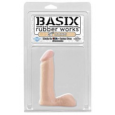 <strong>Фаллоимитатор телесный BASIX 5"</strong> <br />
Небольшой фаллоимитатор телесного цвета с мошонкой. Изготовлен из резины. Очень приятный на ощупь, гибкий, мягкий, но при этом упругий. Не имеет швов. За счет своего небольшого Размера может использоваться как анальный стимулятор.<div class="charTableblock"><div><span>Длина, см</span>: 13</div><div><span>Диаметр, см</span>: 3.2</div><div><span>Материал</span>: ПВХ (PVC)</div><div><span>Цвет</span>: телесный</div><div><span>Особенности</span>: с мошонкой</div><div><span>Длина, см</span>: 13-16</div><div><span>Диаметр, см</span>: 3</div><div><span>Производитель</span>: PipeDream, США</div></div> Фаллоимитатор телесный BASIX 5"
Небольшой фаллоимитатор телесного цвета с мошонкой. Изготовлен из резины. Очень приятный на ощупь, гибкий, мягкий, но при этом упругий. Не имеет швов. За счет своего небольшого Размера может использоваться как анальный стимулятор.