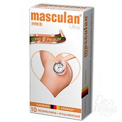 Masculan Ultra 3, 10 шт.*10 Кольца и пупырышки с анестетиком (Long Pleasure) Masculan Ultra 3, 10 шт.*10 Кольца и пупырышки с анестетиком (Long Pleasure)