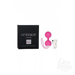 Вагинальные вибро-шарики перезаряжаемые Embrace Love Balls силиконовые розовые Вагинальные вибро-шарики перезаряжаемые Embrace Love Balls силиконовые розовые