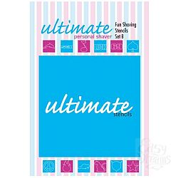  ����� ���������� ��� �������� ������� Fun Shaving Stencils - Set B