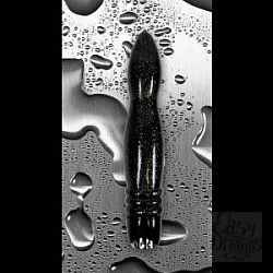 Чёрный вибромассажер Starlight Gems Vela Vibrating Massager - 20,3 см. Чёрный вибромассажер Starlight Gems Vela Vibrating Massager - 20,3 см.