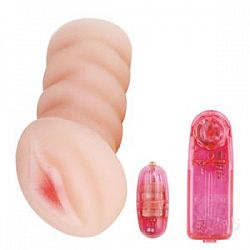 Мастурбатор с вибрацией Сладкая Акими Мастурбатор с вибрацией Сладкая Акими