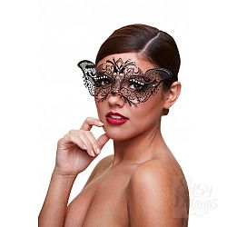 Маска со стразами Masq Madame черная  Маска со стразами Masq Madame черная