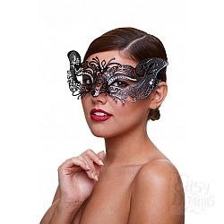 Маска со стразами Masq Courtesan черная  Маска со стразами Masq Courtesan черная