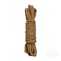  Комплект для бандажа Shibari Rope 5m Brown SH-OU046BRN
