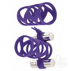 Насадка DOUBLE TICKLER SLEEVE SET PURPLE 10251TJ Насадка DOUBLE TICKLER SLEEVE SET PURPLE 10251TJ