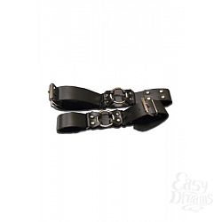 Бандаж руки и ноги Straps for bandage wrist and ancle кожаный черный Бандаж руки и ноги Straps for bandage wrist and ancle кожаный черный