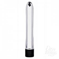 Серебристый вибратор RETRO ULTRA SLIMLINE - 17 см. Серебристый вибратор RETRO ULTRA SLIMLINE - 17 см.