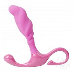 Розовый стимулятор простаты DivineTouch - 10,5 см. Розовый стимулятор простаты DivineTouch - 10,5 см.