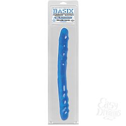 Двойной фаллоимитатор BASIX 16 BLUE 430014PD Двойной фаллоимитатор BASIX 16 BLUE 430014PD