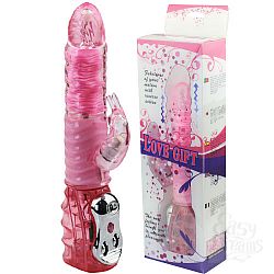 Вибромассажер - ротатор с волнообразными стимулирующими движениями - 26 см. Вибромассажер - ротатор с волнообразными стимулирующими движениями - 26 см.