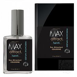 Дерзкий мужской аромат с феромонами MAX Attract Hypnotic 30 мл Дерзкий мужской аромат с феромонами MAX Attract Hypnotic 30 мл