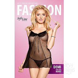 Чарующая сорочка Demi в мелкий горошек Чарующая сорочка Demi в мелкий горошек