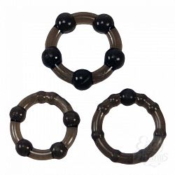  ����� ����������� ����� Easy Squeeze Cock Ring Set Linx