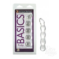 Анальный стимулятор BERMAN RUBY GLASS PROBE Анальный стимулятор BERMAN RUBY GLASS PROBE