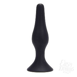  Большая анальная пробка Anal Bottle Plug - Toyz4lovers, 3.8 см, Черный